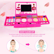 Load image into Gallery viewer, AMOSTING Pretend Makeup for Girls Play Cosmetic Set Make Up Toys Kit Gifts for Kids