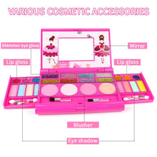 Load image into Gallery viewer, AMOSTING Pretend Makeup for Girls Play Cosmetic Set Make Up Toys Kit Gifts for Kids