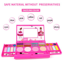 Load image into Gallery viewer, AMOSTING Pretend Makeup for Girls Play Cosmetic Set Make Up Toys Kit Gifts for Kids