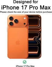 Load image into Gallery viewer, AMOSTING for iPhone 17 Pro Max Case Translucent Matte iPhone Cover