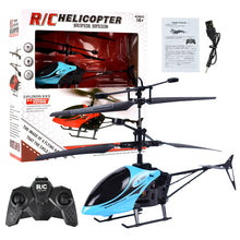 Load image into Gallery viewer, AMOSTING RC Helicopter with Cool Led Light-BLUE