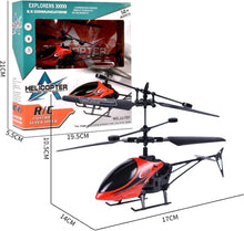 Load image into Gallery viewer, AMOSTING RC Helicopter with Cool Led Light-BLUE