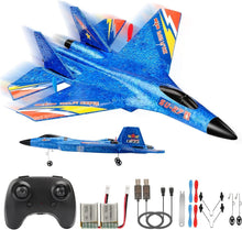 Load image into Gallery viewer, AMOSTING Gravity Gliders SU27 RC Airplane Remote Control plane