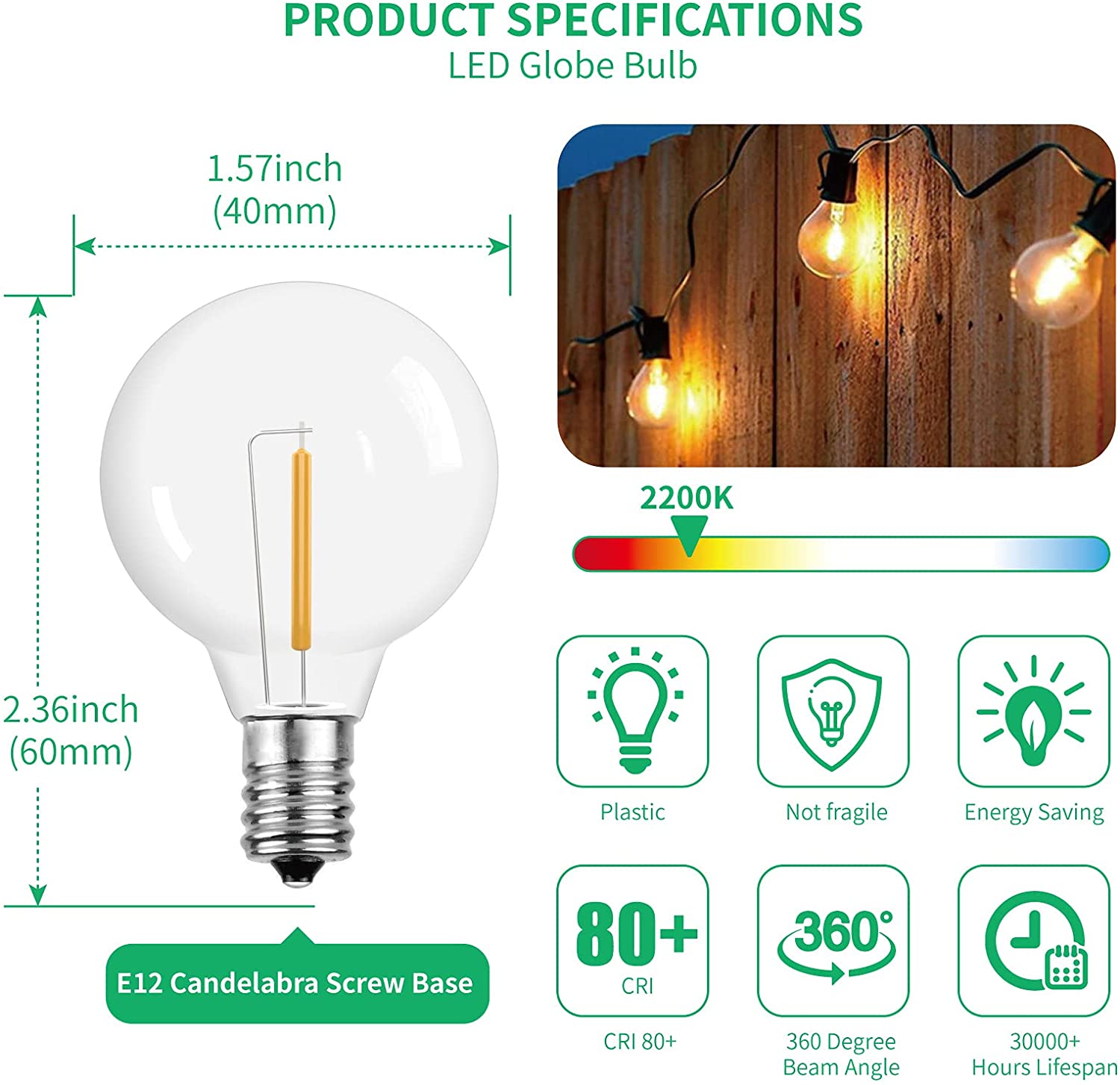 G40 Led G40 Light Bulb Size | Shelly Lighting