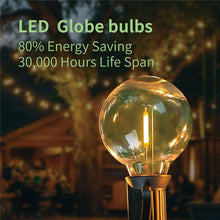Load image into Gallery viewer, AMOSTING G40 Led Replacement Light Bulbs, E12 Screw Base Shatterproof LED Globe Bulbs Light for Outdoor String Lights,1 Watt Equivalent to 5 Watt Incandescent Bulbs,Warm White，1pcs
